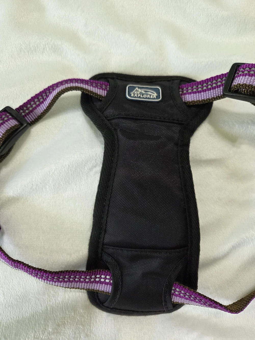 XS Coastal Explorer Purple Padded Dog Harness